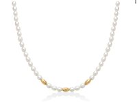 Collana Miluna Donna Pepite di perle in Argento Perla PCL6653G - PCL6653G